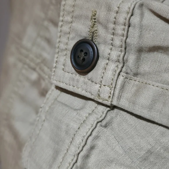 Beige Button-Up Jacket - Picture 5 of 9